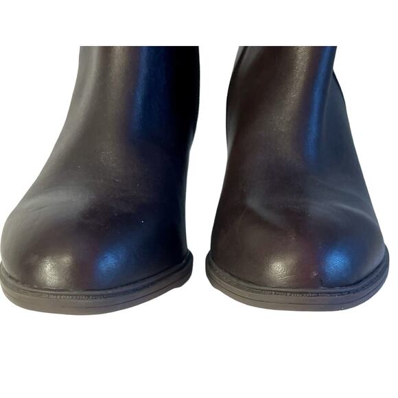 Giani Bernini Boots Womens 9.5 Brown Dress Boots Heeled Memory Foam Zip - Picture 11 of 14